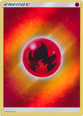 Shining Legends Fire Energy - Reverse Holo